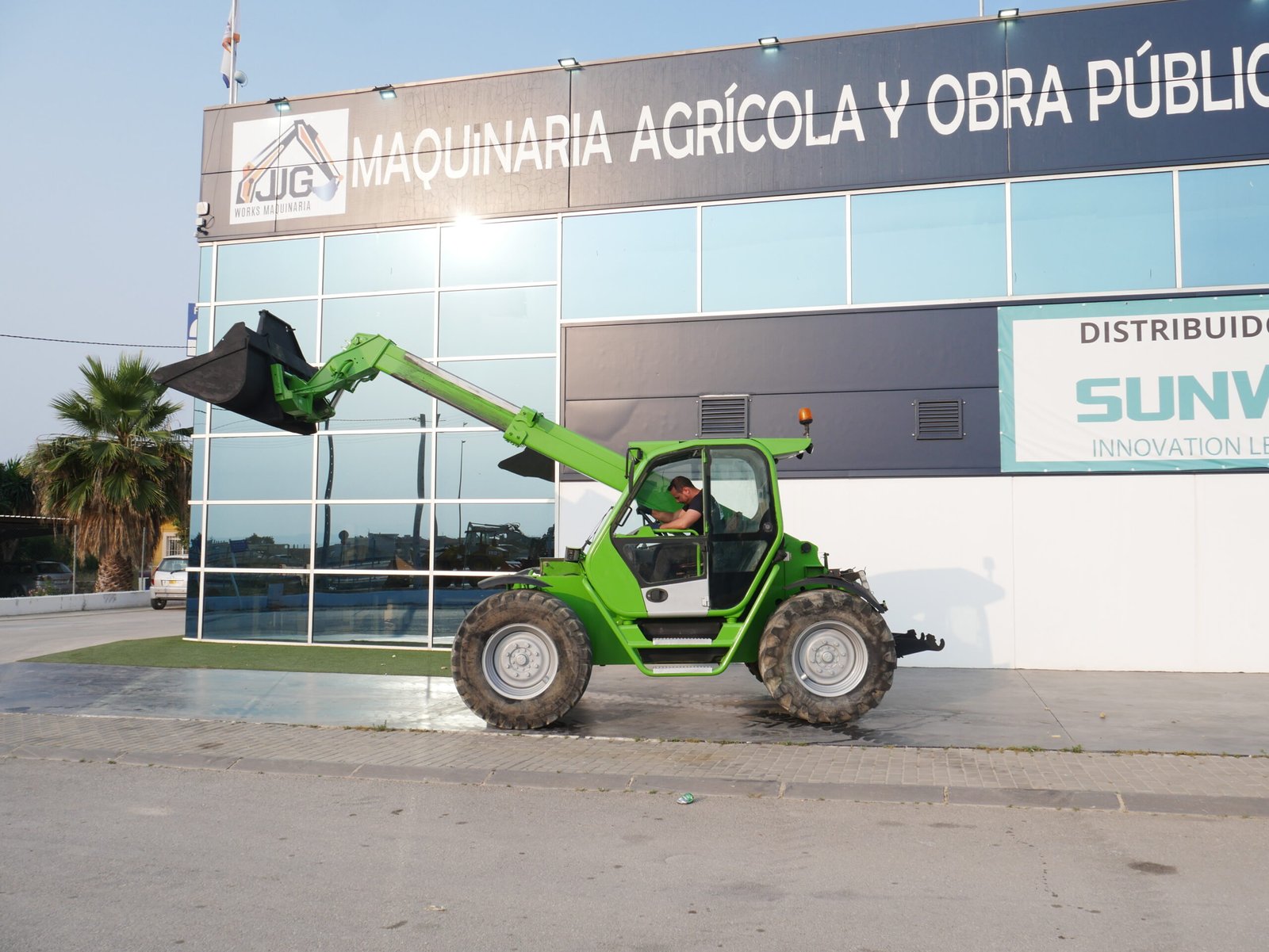 Manipuladora telescópica Merlo MF30.6 TOP 2 con enganche rápido