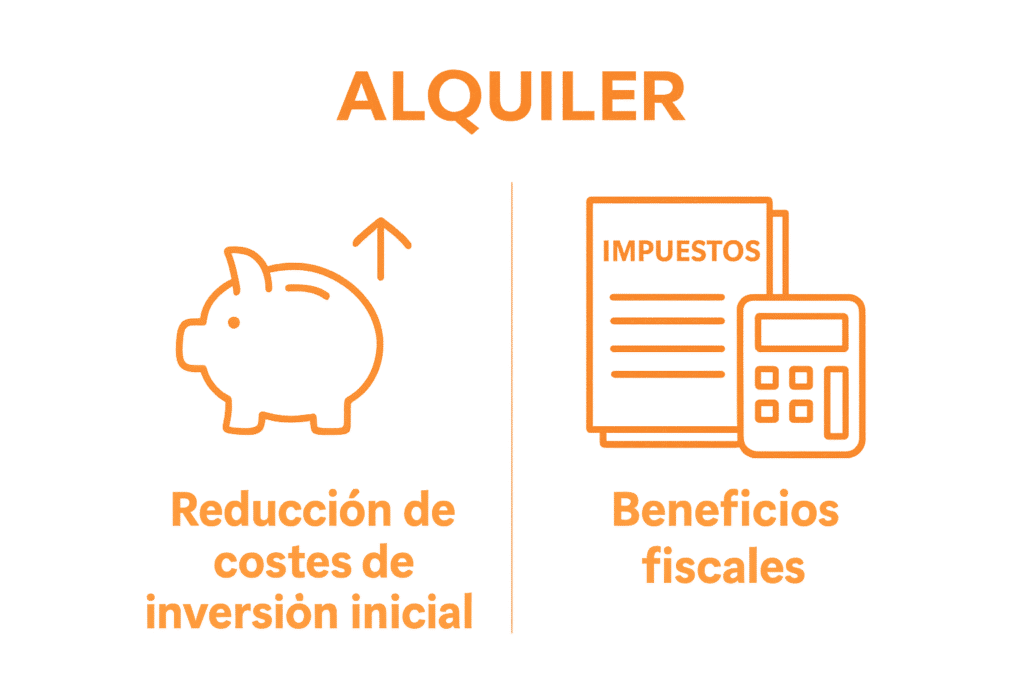 Ahorro y beneficios del alquiler