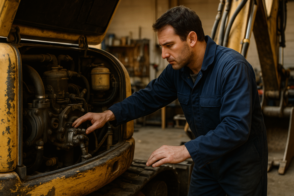 inspección técnica de maquinaria