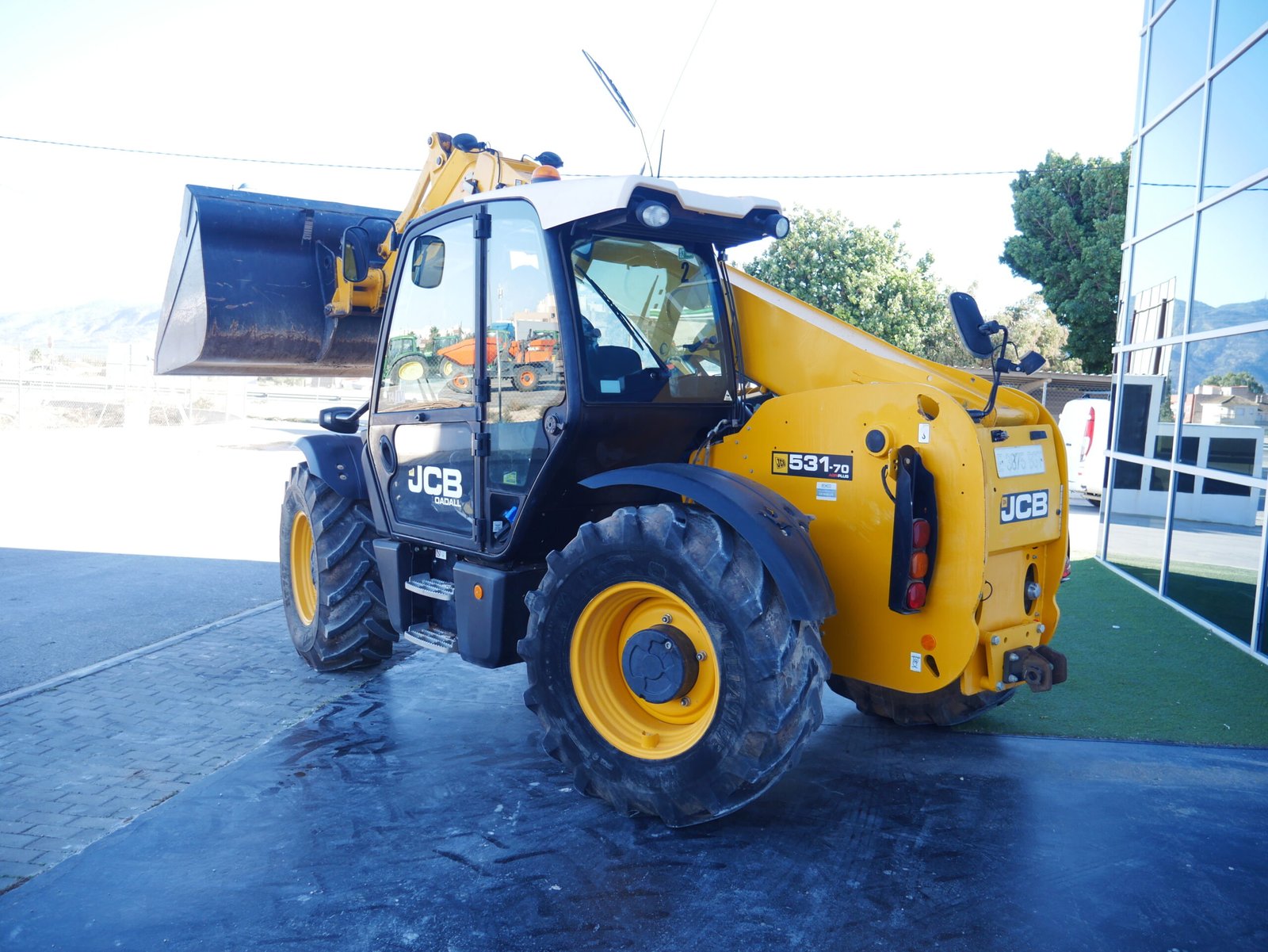Manipulador telescópico JCB 531-70 Agriplus del 2016 con 6.800 horas