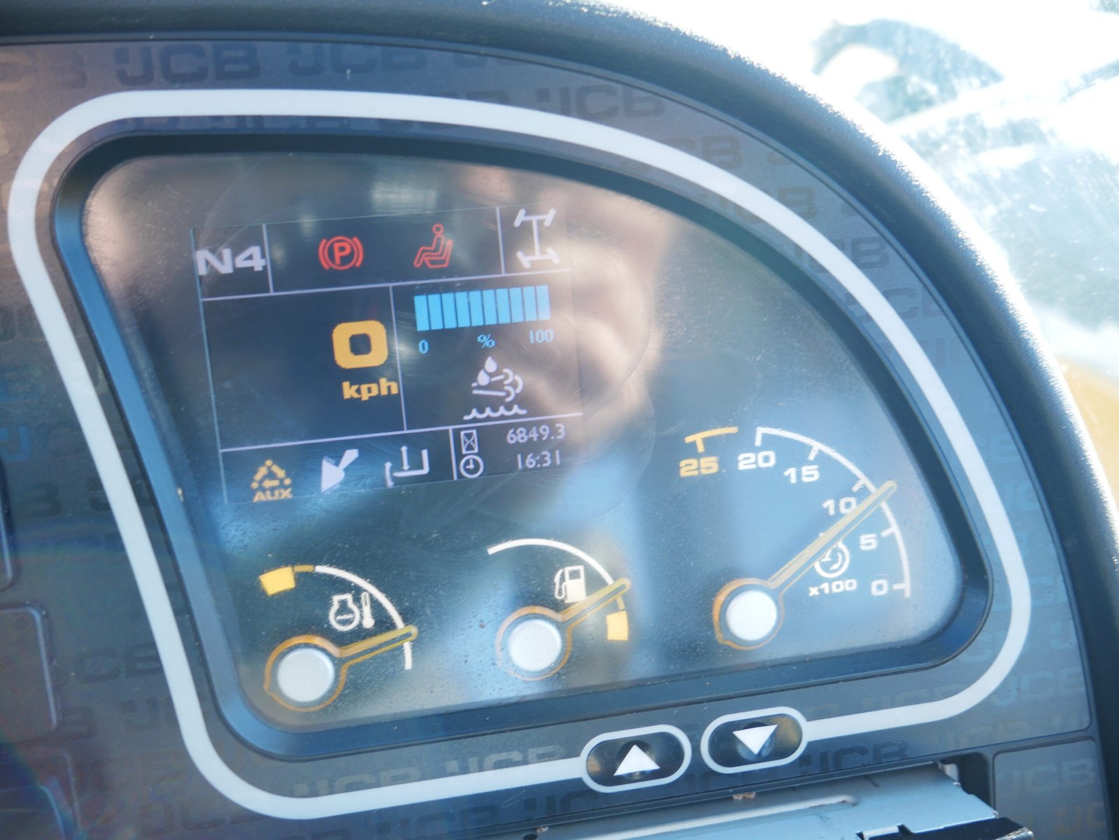 Manipulador telescópico JCB 531-70 Agriplus del 2016 con 6.800 horas