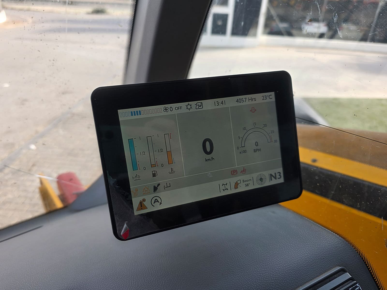 Pantalla JCB agrícola 2021 disponible en JJG Works