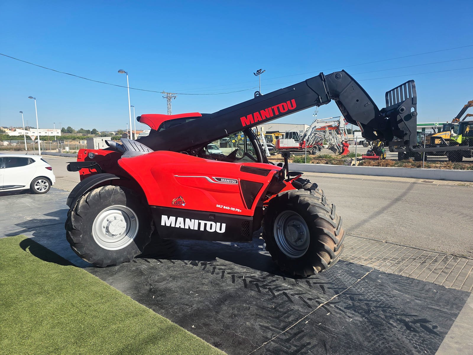 MANITOU MLT 840-115 matriculada lista para trabajar