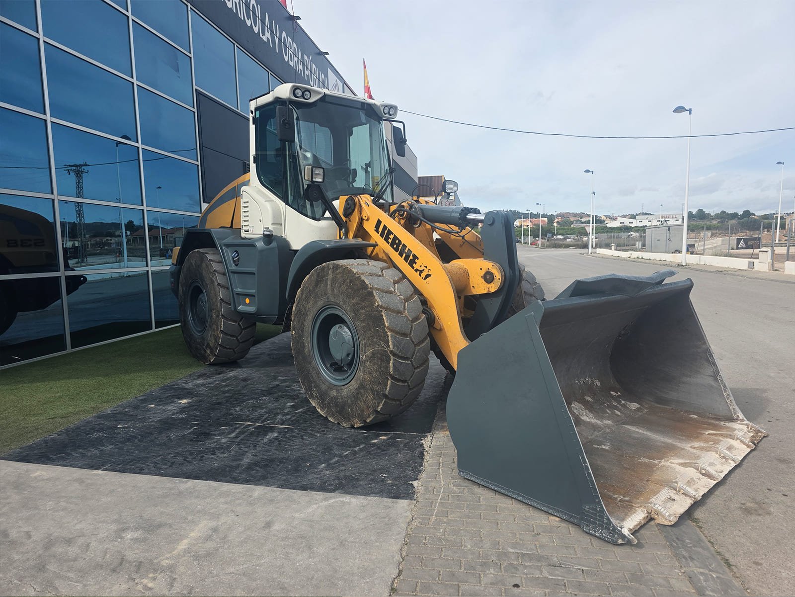 Cargadora Liebherr 2017 revisada y lista para trabajar