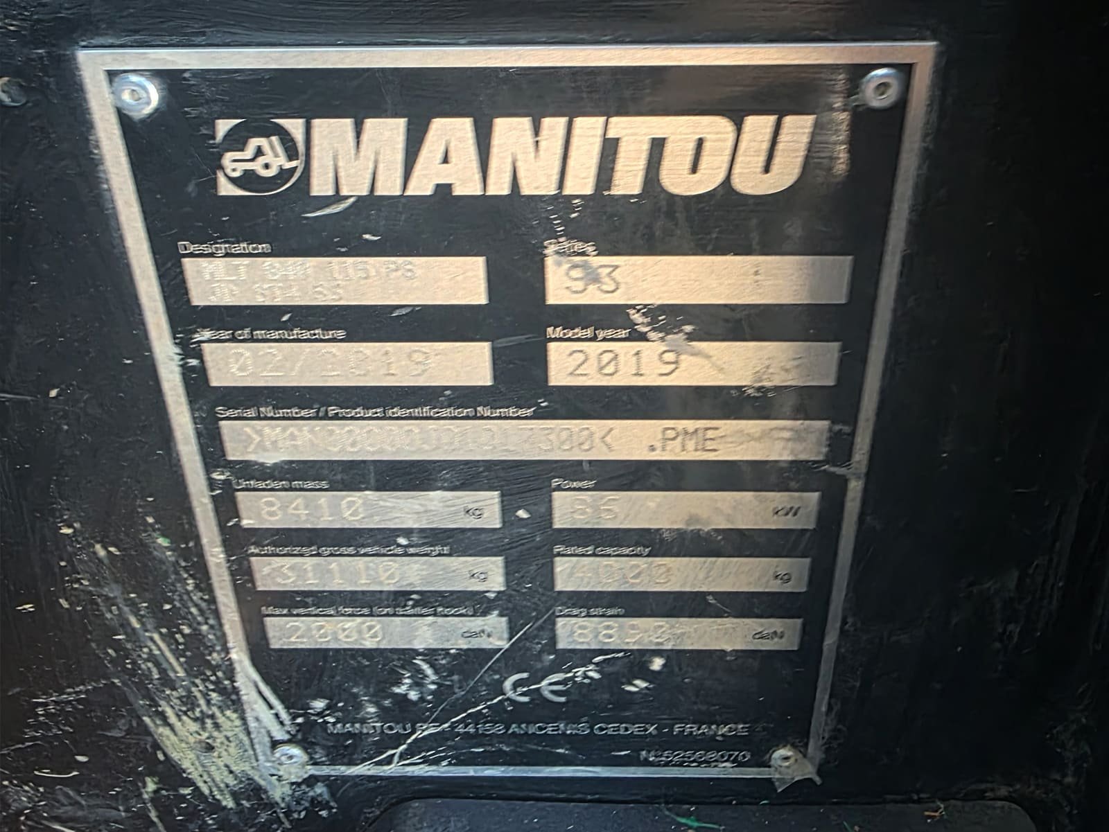 MANITOU 840-115 para cooperativas agrícolas