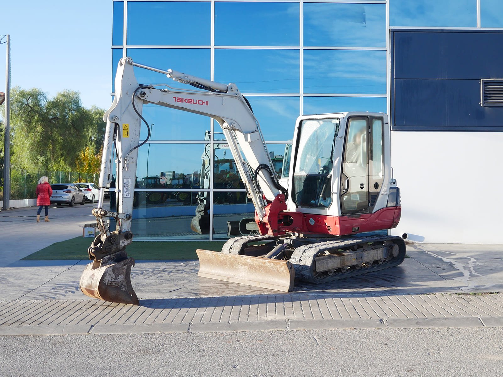 Tren de rodaje de excavadora Takeuchi 5 toneladas