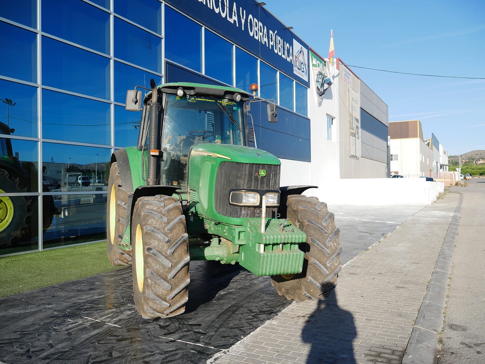 Tractor John Deere 6920 robusto y fiable