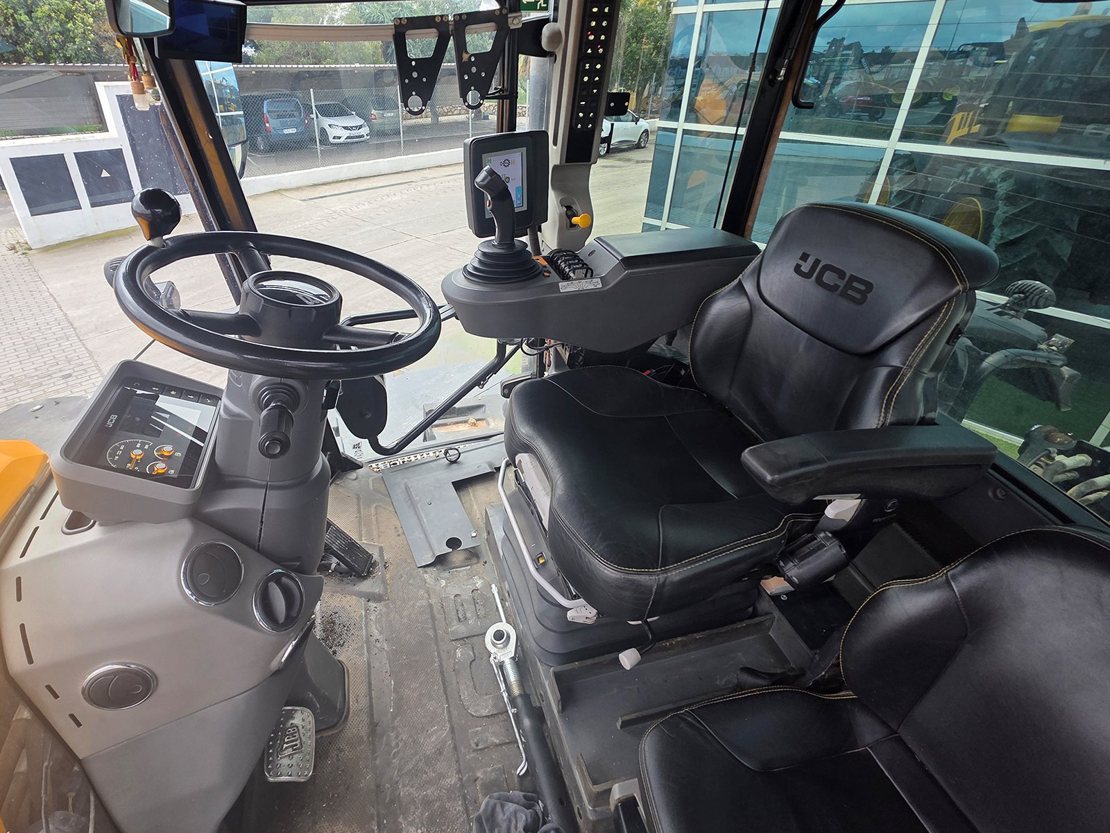 Sistema de suspensión integral del JCB Fastrac 8330