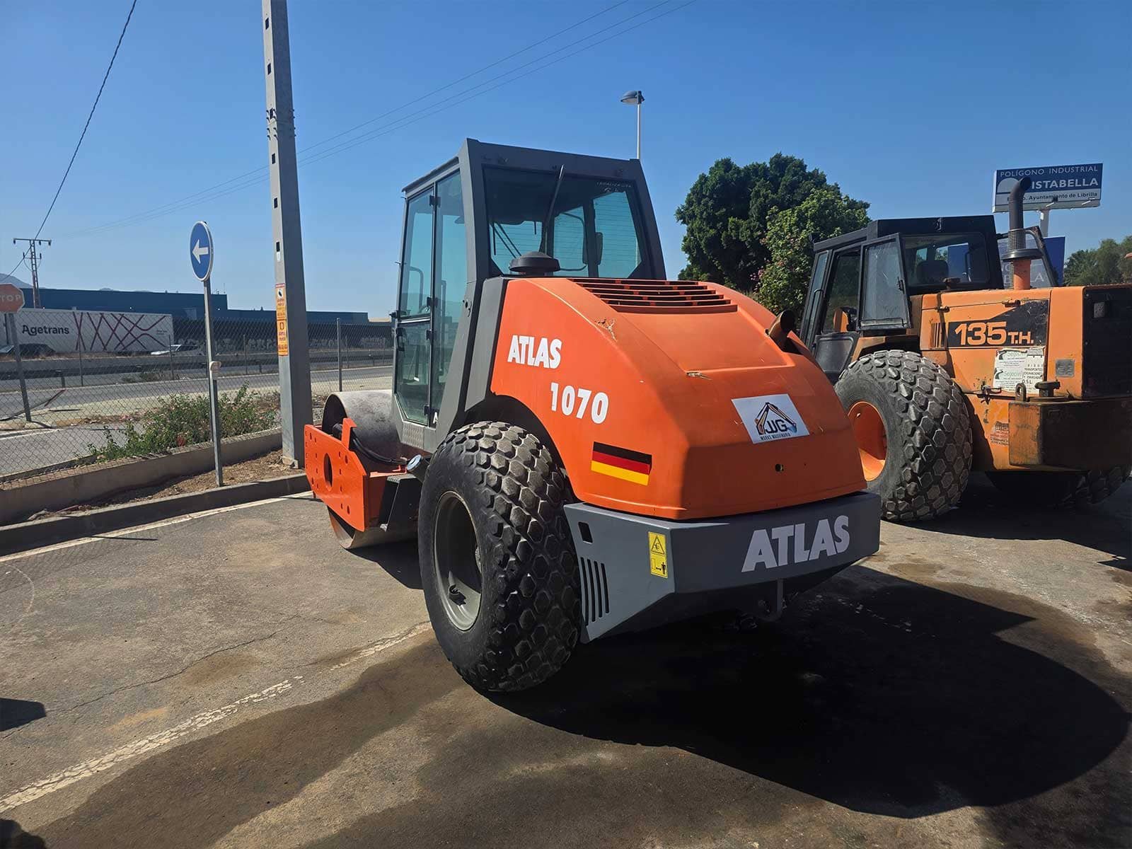 Atlas AW 1070 segunda mano Rodillo compactador Atlas AW 1070 Atlas AW 1070 año 2008 Atlas AW 1070 con 5.000 horas Rodillo Atlas AW 1070 de 8 toneladas Atlas AW 1070 en venta