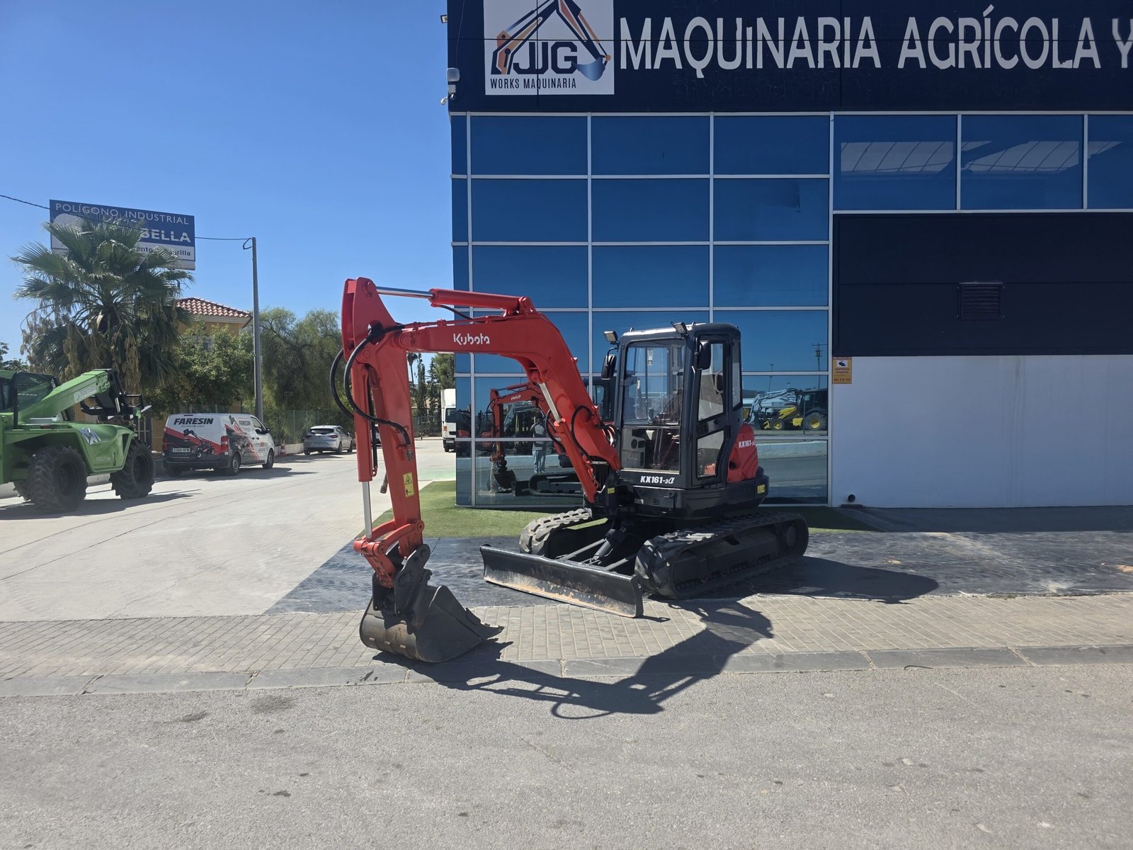 Cazo excavación Kubota KX161 Kubota KX161 instalación martillo Instalación hidráulica martillo Kubota Kubota KX161 hoja bulldozer Hoja bulldozer Kubota KX161 Motor Kubota V2203M Motor Kubota KX161 Kubota KX161 40 CV Kubota KX161 5.100 kg Cabina Kubota KX161 Kubota KX161 aire acondicionado Kubota KX161 trabajando Kubota KX161 movimiento de tierras Kubota KX161 segunda mano Murcia Kubota KX161 JJG Works Maquinaria