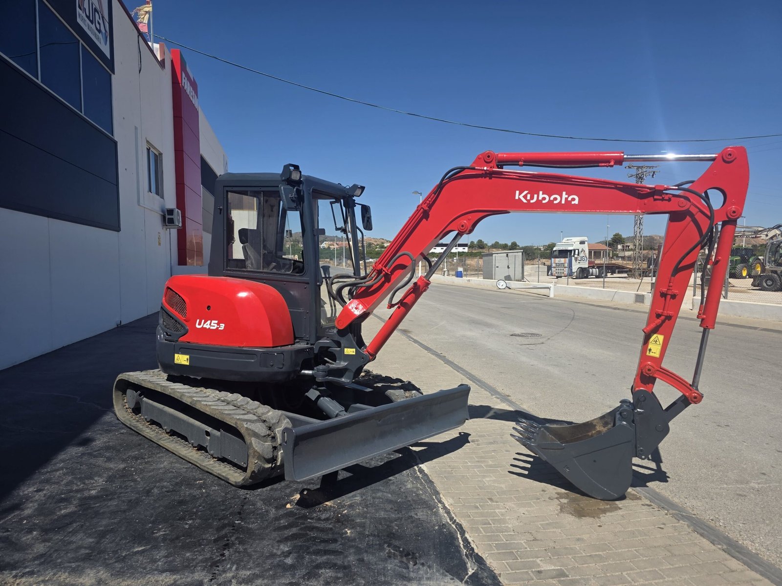Kubota U45 para canalizaciones Kubota U45 movimiento de tierras Kubota U45 segunda mano Murcia Kubota U45 JJG Works Maquinaria