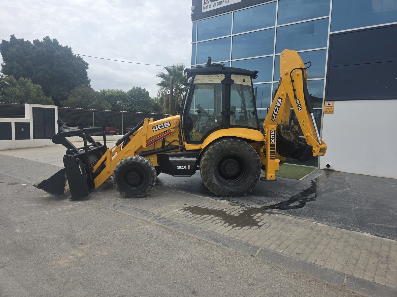 JCB 3CX movimiento de tierras Retroexcavadora JCB para obra pública JCB 3CX segunda mano Murcia JCB 3CX lista para trabajar JCB 3CX JJG Works Maquinaria