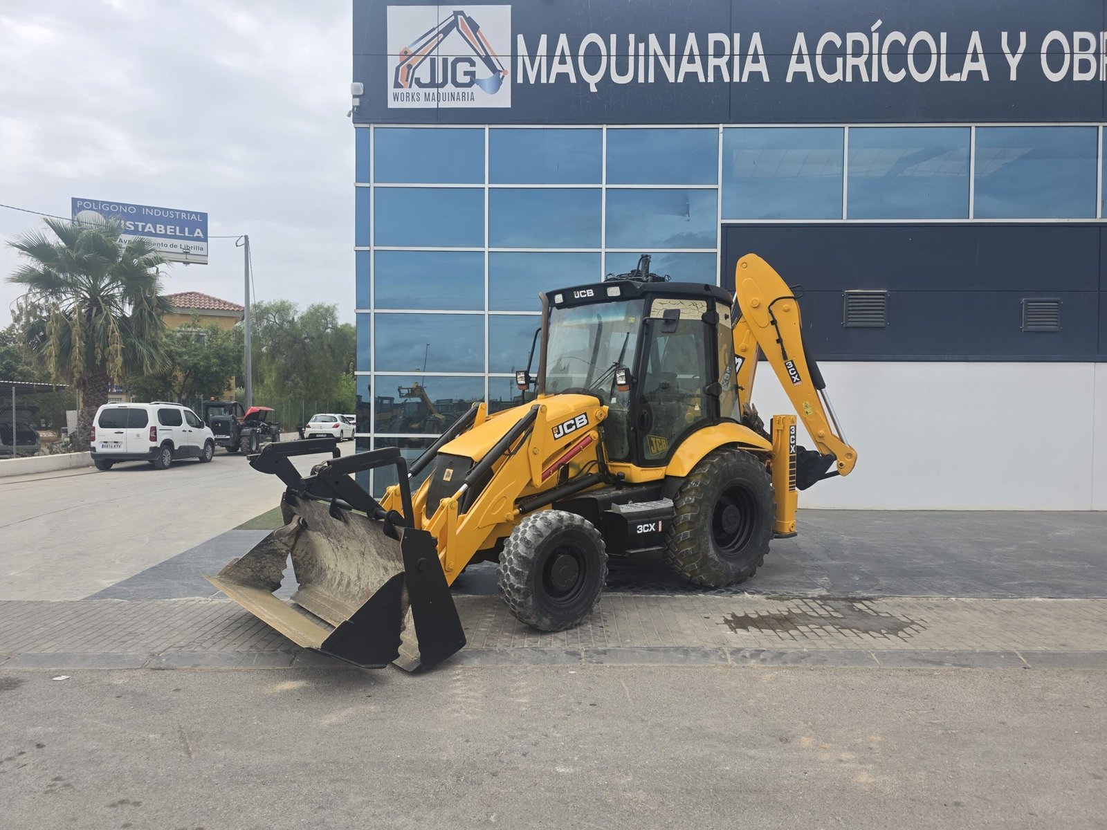 JCB 3CX movimiento de tierras Retroexcavadora JCB para obra pública JCB 3CX segunda mano Murcia JCB 3CX lista para trabajar JCB 3CX JJG Works Maquinaria