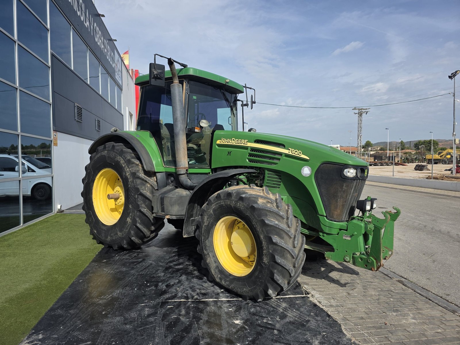 John Deere 7920 laboreo John Deere 7920 con aperos Tractor John Deere alta potencia Tractor agrícola 200 CV segunda mano John Deere Serie 7020 segunda mano John Deere 7920 segunda mano Murcia
