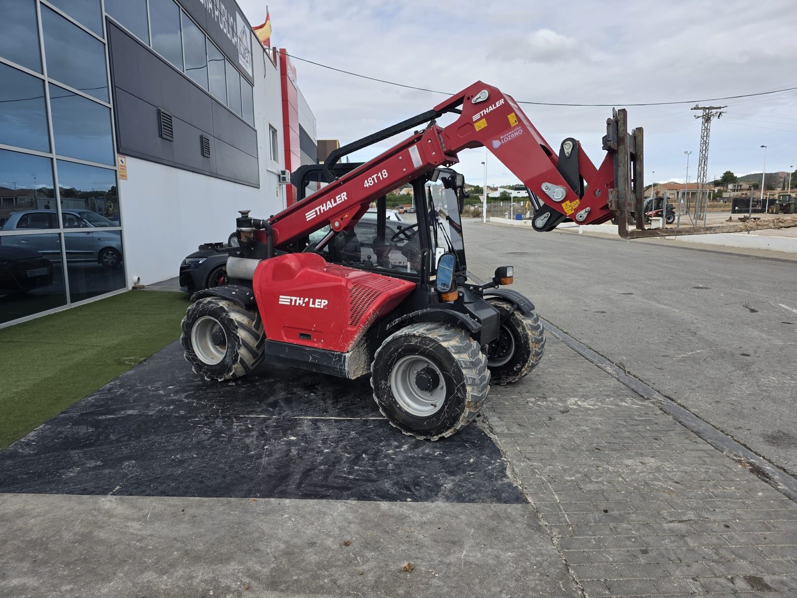 Thaler 48T18 para ganadería Thaler 48T18 para construcción Thaler 48T18 segunda mano Murcia Thaler 48T18 JJG Works Maquinar